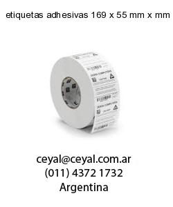 etiquetas adhesivas 169 x 55 mm x mm