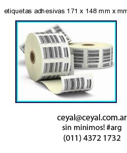 etiquetas adhesivas 171 x 148 mm x mm