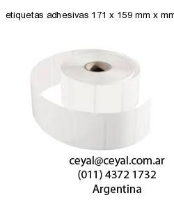 etiquetas adhesivas 171 x 159 mm x mm