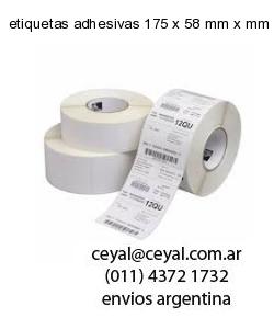 etiquetas adhesivas 175 x 58 mm x mm