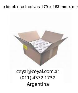 etiquetas adhesivas 179 x 153 mm x mm