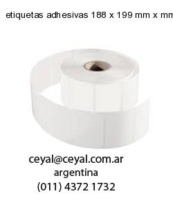 etiquetas adhesivas 188 x 199 mm x mm