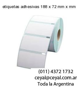 etiquetas adhesivas 188 x 72 mm x mm