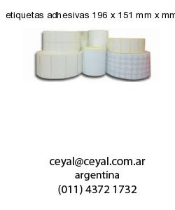 etiquetas adhesivas 196 x 151 mm x mm