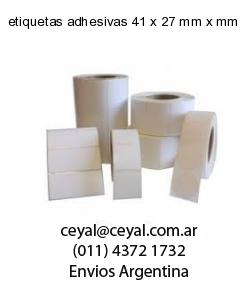 etiquetas adhesivas 41 x 27 mm x mm