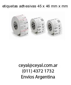 etiquetas adhesivas 45 x 46 mm x mm