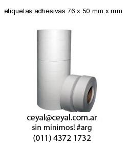 etiquetas adhesivas 76 x 50 mm x mm