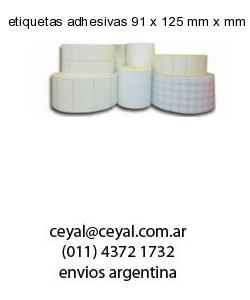 etiquetas adhesivas 91 x 125 mm x mm