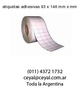 etiquetas adhesivas 93 x 146 mm x mm