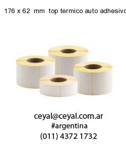 176 x 62  mm  top termico auto adhesivo top termico adesivo
