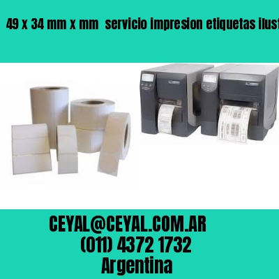 49 x 34 mm x mm  servicio impresion etiquetas ilustracion