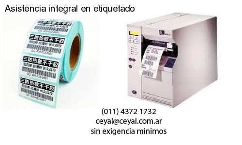 Asistencia integral en etiquetado