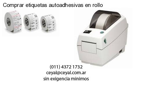 Comprar etiquetas autoadhesivas en rollo