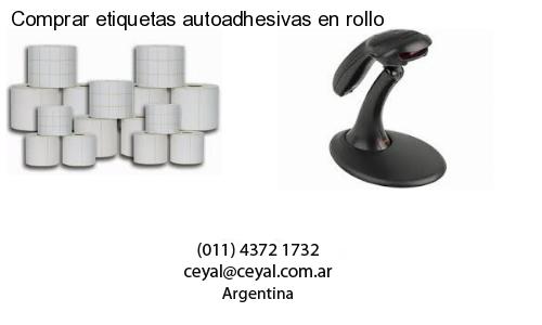 Comprar etiquetas autoadhesivas en rollo
