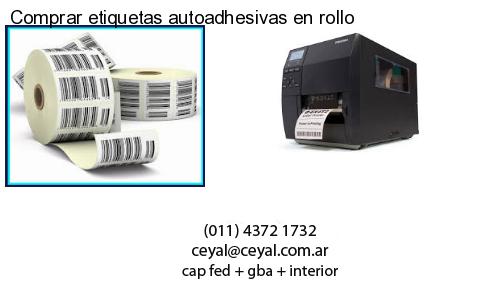 Comprar etiquetas autoadhesivas en rollo