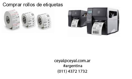 Comprar rollos de etiquetas
