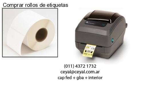 Comprar rollos de etiquetas