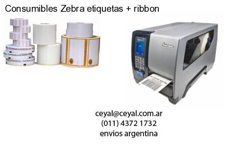Consumibles Zebra etiquetas   ribbon