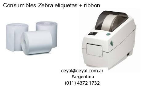 Consumibles Zebra etiquetas   ribbon