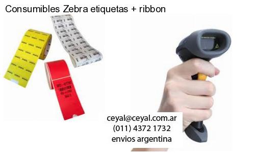 Consumibles Zebra etiquetas   ribbon