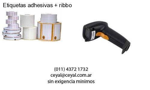 Etiquetas adhesivas   ribbo
