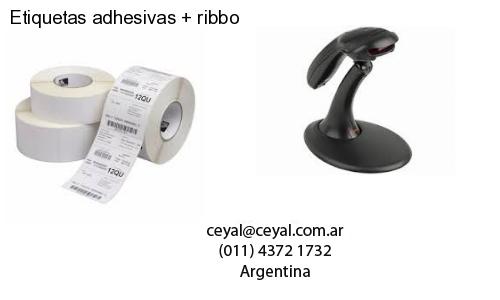 Etiquetas adhesivas   ribbo