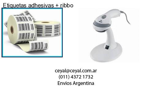 Etiquetas adhesivas   ribbo