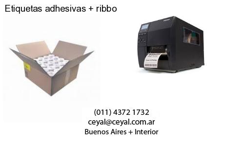 Etiquetas adhesivas   ribbo