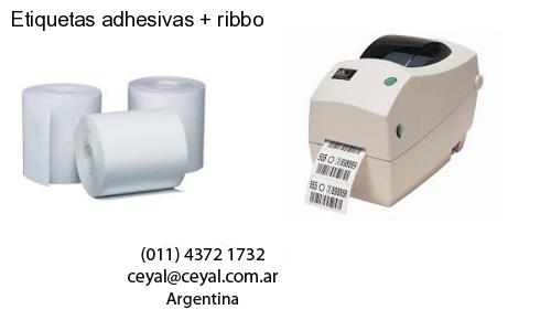 Etiquetas adhesivas   ribbo