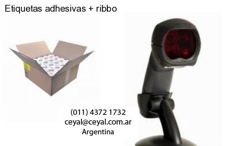 Etiquetas adhesivas   ribbo