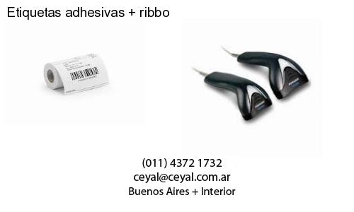 Etiquetas adhesivas   ribbo
