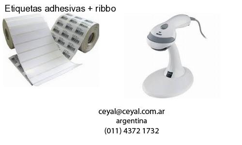 Etiquetas adhesivas   ribbo