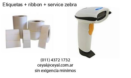 Etiquetas   ribbon   service zebra