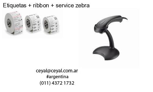 Etiquetas   ribbon   service zebra