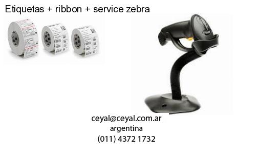 Etiquetas   ribbon   service zebra