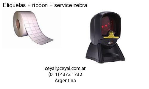 Etiquetas   ribbon   service zebra