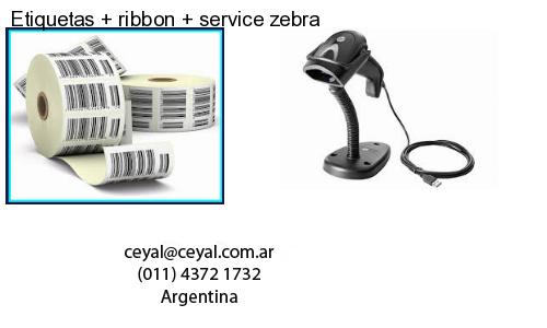 Etiquetas   ribbon   service zebra