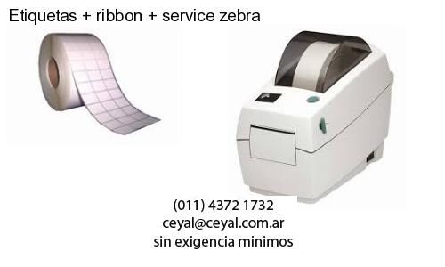 Etiquetas   ribbon   service zebra