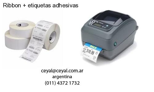 Ribbon etiquetas adhesivas