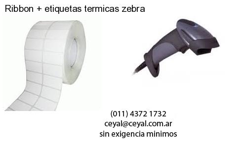 Ribbon   etiquetas termicas zebra