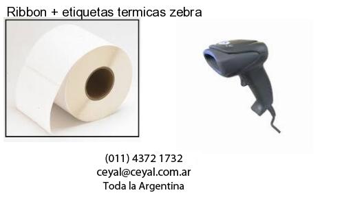 Ribbon   etiquetas termicas zebra
