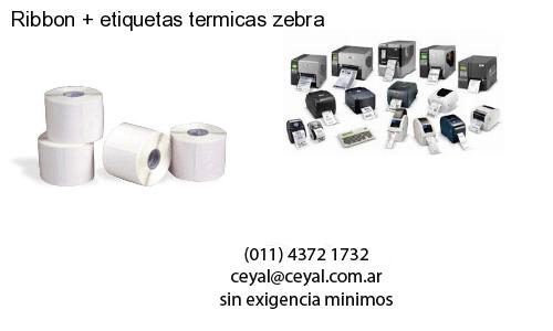 Ribbon   etiquetas termicas zebra