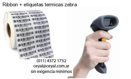 Ribbon   etiquetas termicas zebra