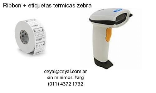 Ribbon etiquetas termicas zebra