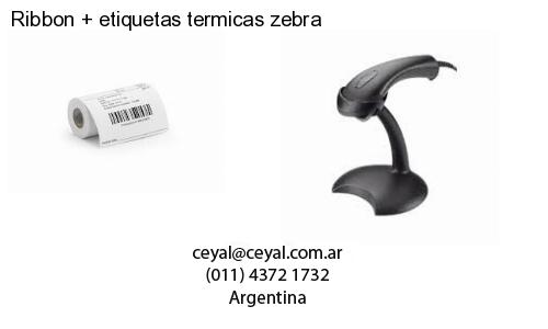 Ribbon   etiquetas termicas zebra