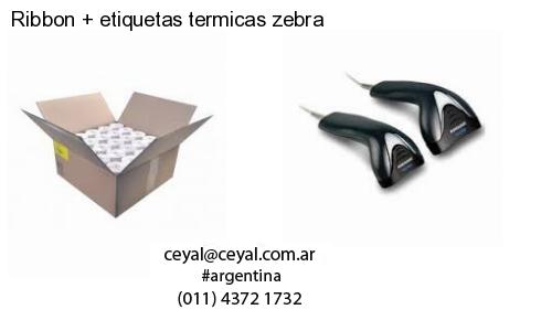 Ribbon   etiquetas termicas zebra