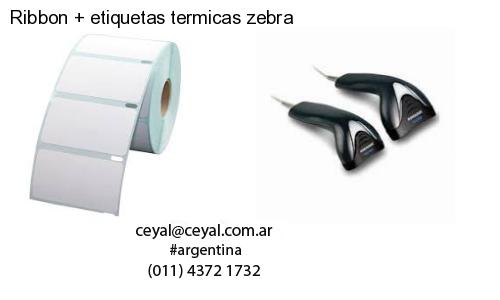 Ribbon etiquetas termicas zebra