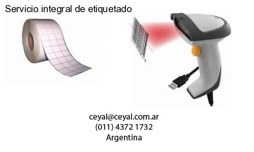 Servicio integral de etiquetado