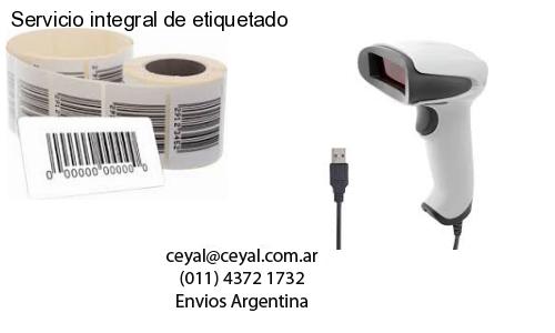 Servicio integral de etiquetado