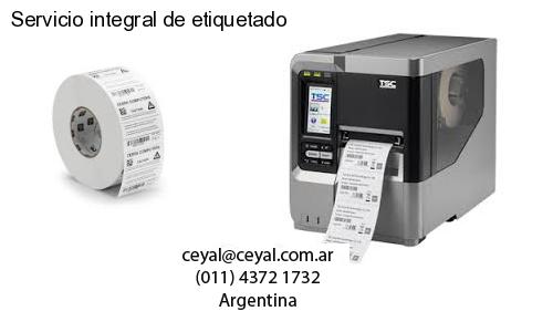 Servicio integral de etiquetado
